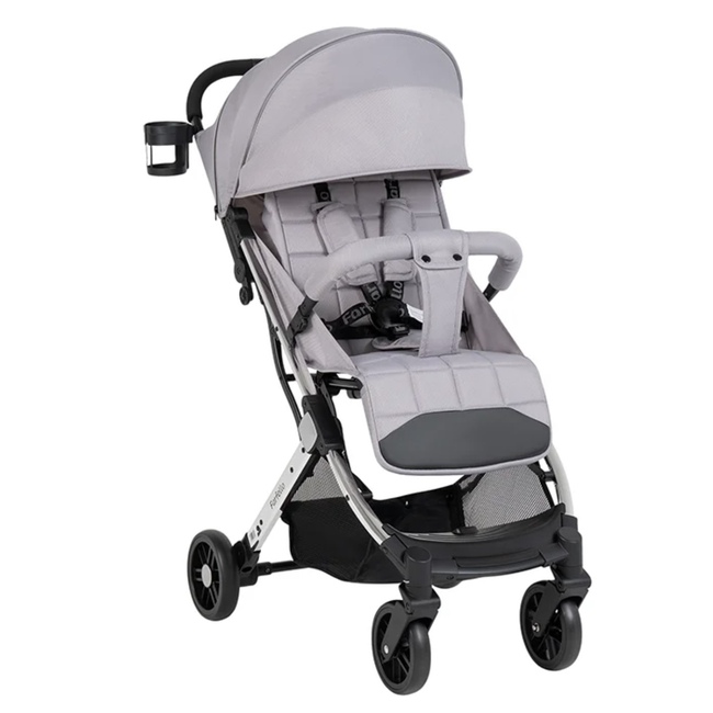 Коляска прогулочная Farfello Comfy Go Comfort Chrome Shiny Grey Chrome/Блестящий серый